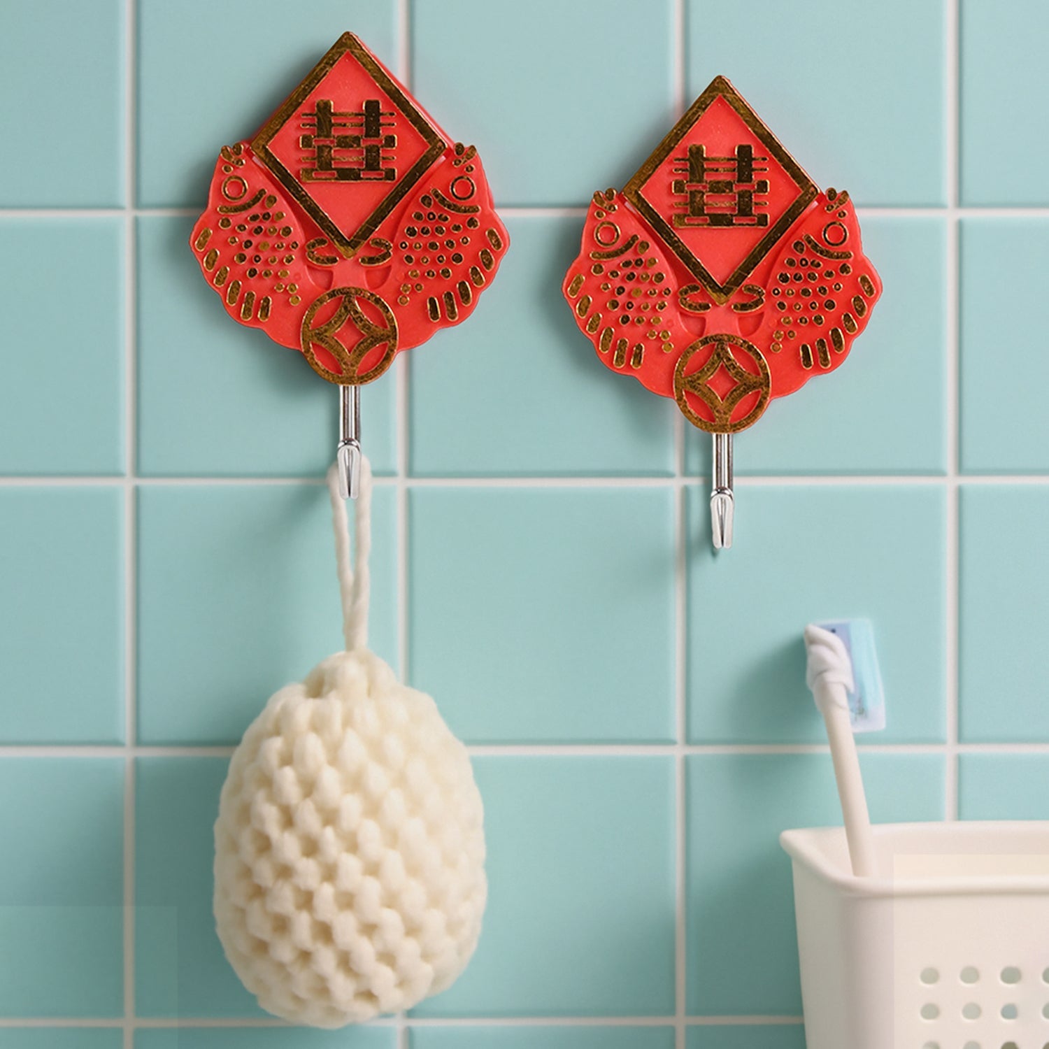 Multipurpose Self-Adhesive Hooks (Heavy Duty): Bathroom, Kitchen, Office Multipurpose Self-Adhesive Hooks (Heavy Duty): Bathroom, Kitchen, Office